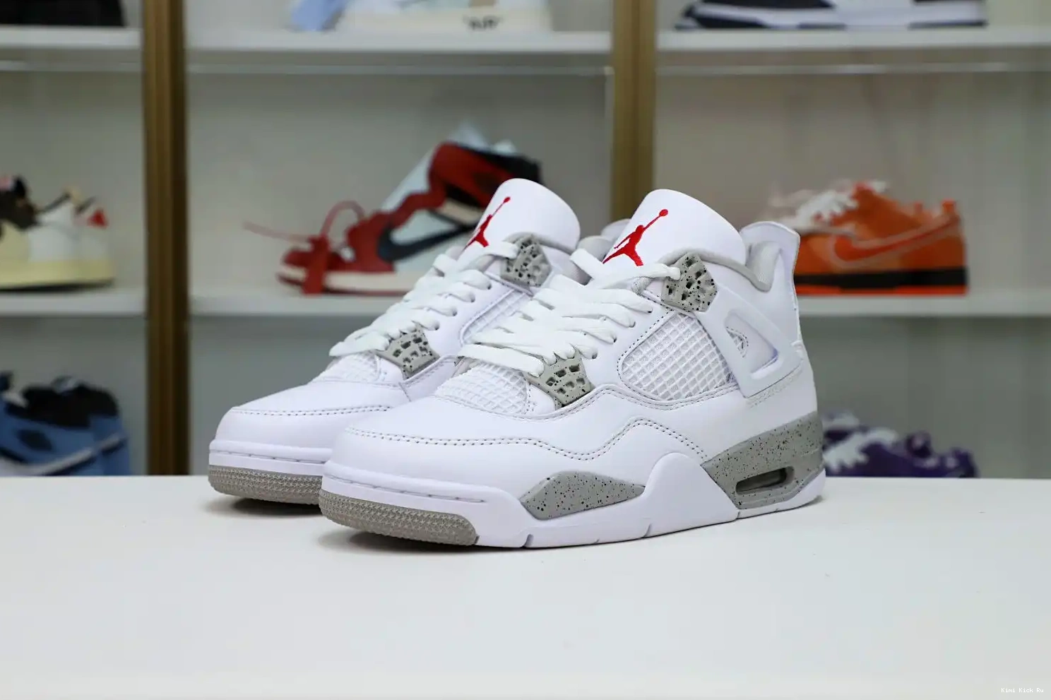 OREO' RETRO JORDAN 'WHITE AIR 4 Kimikick 0416
